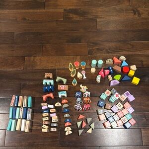 Wooden City Building Blocks